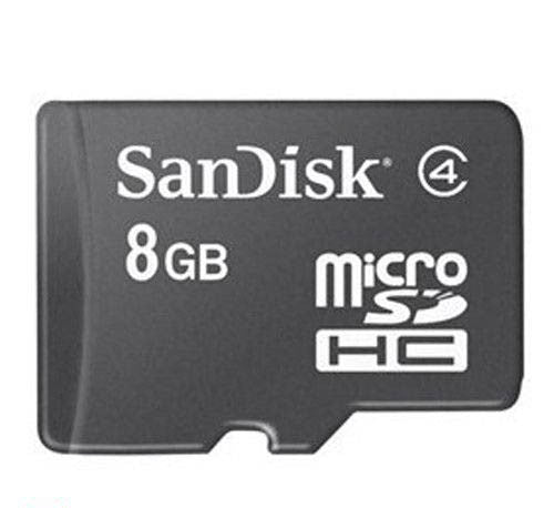 SanDisk 8GB  micro SD SDHC Class 4 10 Memory Card