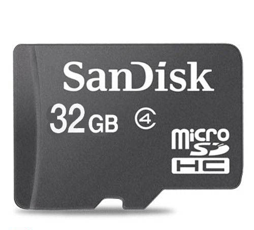 SanDisk 32GB micro SD SDHC Class 4 10 Memory Card